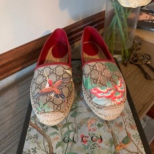 Gucci GG supreme Tian flat Espadrilles